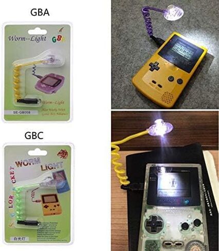 Worm Light Illumination LED Lamps for Gameboy Color GBC GBP Console in Saudi Arabia