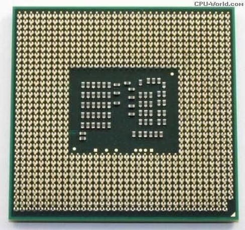 معالج محمول I3-380M SLBZX للكمبيوتر المحمول مستعمل ثنائي النواة و4 خيوط 2.5 جيجا هرتز 3 ميجا بايت 35 وات مقبس G1 / rPGA988A in Kuwait