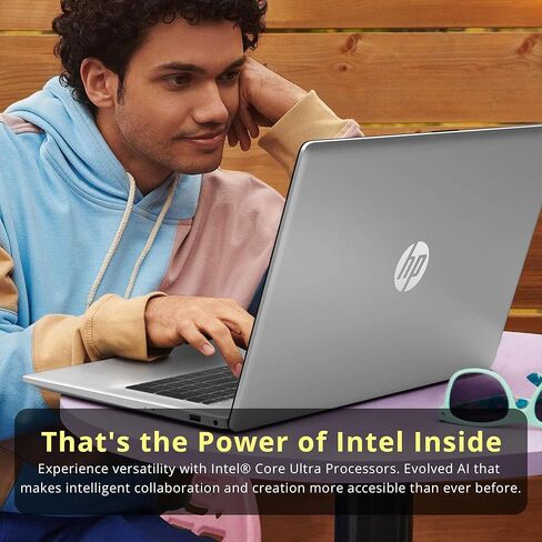 HP 17.3" FHD Business Laptop, Intel i7-1355U, 32GB RAM, 2TB Storage (1TB SSD+1TB Docking Station Set), Intel Iris Xe Graphics, Full-Size Keyboard, Copilot, Wi-Fi 6, 720p Camera, Win 11, Silver in Saudi Arabia