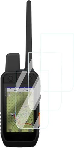 Screen Protector for Garmin Alpha 200i Dog Tracking Handheld, Anti-Scratch 9H Hardness Tempered Glass Film,HD Clear, Bubble Free with Easy Installation Kit, 3 Pack. in Saudi Arabia