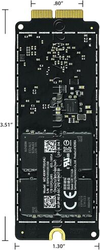 Odyson - 1 تيرابايت SSD (PCIe 3.0 x4، NVMe) بديل لجهاز Apple iMac 21.5 بوصة A1418 و27 بوصة A1419 (2017-2019) in Kuwait