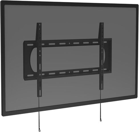 Seneca SDF61 Low Profile Fixed TV Wall Mount for 40" - 90" TVs | 1.4" Profile | 150 lb Weight Capacity | Black in Saudi Arabia