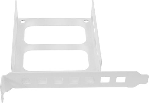 NUOBESTY Pci Slot Rear Panel Hard Drive Bracket 2.5 Inch Standard Height Metal Mounting Tray for Hard Disk SSD Computer Case Expansion in Saudi Arabia