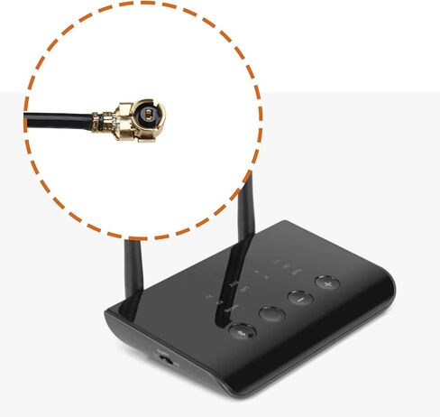 2Pcs Dual Band WLAN Antenna IPEX1 Generation Antenna 95x13x1mm 2.4GHz 5.8GHz for WiFi Bluetooth in Saudi Arabia