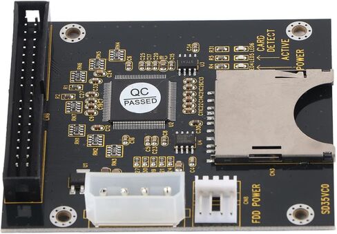 plplaaoo SD to IDE Adapter High Speed Memory Card Converter for Desktop PC Bootable Solution with 40Pin Male Connector Compatible with SD SDHC SDXC MMC Cards in Saudi Arabia
