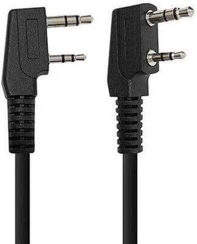 10Pcs KMC-45 2-Pin Remote Speaker Mic Featuring Swivel Belt Mount, Noise-Cancelling Element & 2.5mm Listening Port for Kenwood Radios in Saudi Arabia