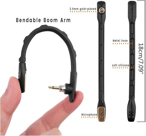 Gaming Headohones Microphone for A40 Headset Mic-Repair Replacement Parts in Saudi Arabia