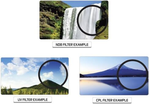 Deluxe Lens Kit for Nikon DL18-50 f/1.8-2.8 Digital Camera - Includes: 46mm Filter Set + 46mm Wide Angle Lens + 46mm Telephoto Lens in Saudi Arabia