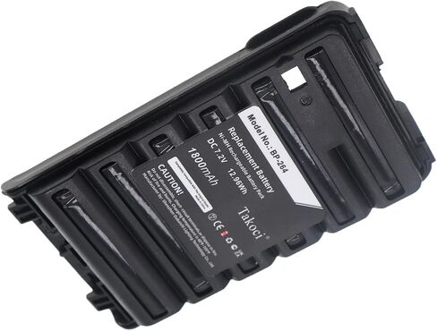 (5pcs) 1800mAh 7.2V Ni-MH Replacement Battery for ICOM IC-T70, IC-T70A, IC-T70E, IC-U8, IC-U80, IC-V80, IC-V80E,fits Part No. BP264, BP-264 in Saudi Arabia
