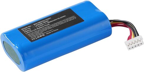 2600mAh/7.4V WHB02-2600 (5 pin) LARGE18650 Battery Compatible with WizarPOS Wizar Q2 QD2 Dejavoo QD4 QD2 NEWPOS NEW8210 Battery in Saudi Arabia