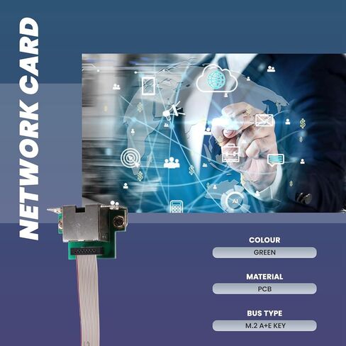 M.2 A + E مفتاح 2.5G إيثرنت بطاقة الشبكة المحلية RTL8125B بطاقة شبكة التحكم الصناعية PCI Express محول الشبكة in Kuwait