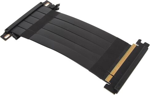 Pcie 4.0 Riser Cable, High Speed Flexible Double Sided 180 Degree Gpu Extension Cable for RTX 4090 & Rx 7900 Xt, Pcie Cable (20cm) in Saudi Arabia
