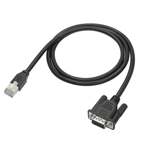 كابل توصيل ذكر RJ45 إلى DB9، سلك نحاسي نقي أساسي RS232 إلى RJ45 لمعدات الشبكة مثل أجهزة التوجيه والمفاتيح وطول الخط 3.3FT، قطعة واحدة in Kuwait
