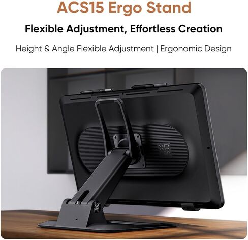 XPPen ACS15 Adjustable Drawing Tablet Stand Monitor,Adjustable VESA Mount Desk Stand for Artist Pro 19 Gen2 in Saudi Arabia