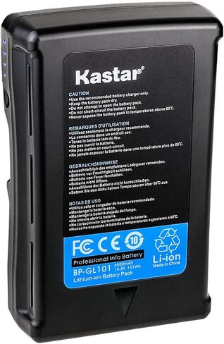 بطارية Kastar حزمة واحدة وشاحن D-Tap متوافق مع BP-65H BP-90 BP-95W BP-150W BP-190W BP-FL75 BP-GL65 BP-GL95 BP-GL95A BP-L40 BP-L40A BP-L60 BP-L60A BP-L60S بطارية V-Mount/V-Lock in Saudi Arabia