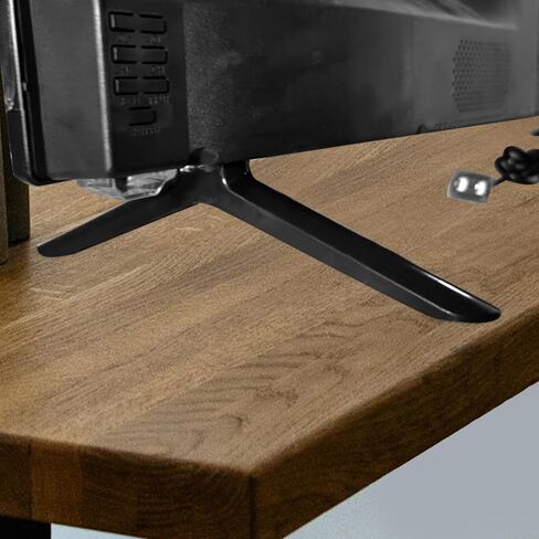 Universal Tv Stand Replacement Legs with Screws, Tabletop Tv Pedestal Feet, Stable Base Stand Legs for Smart Tvs, Monitors, Projectors for Living Room Bedroom in Saudi Arabia