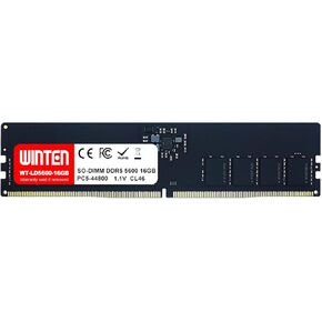 DDR5-5600 16GB 288-Pin CL40 1.1V DIMM SDRAM Internal Memory/Expansion Module for Desktop PCs WT-LD5600-16GB in Saudi Arabia