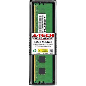 ذاكرة الوصول العشوائي A-Tech بسعة 16 جيجابايت لمعالج Intel Xeon Bronze 3408U | ترقية ذاكرة الخادم المسجل DDR5 4800 ميجا هرتز PC5-38400 EC8 RDIMM 1Rx8 ECC in Kuwait