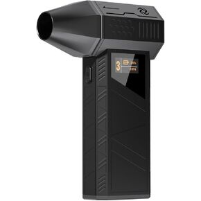 مروحة تربو X3 Pro، منفضة هواء لاسلكية، محرك بدون فرشاة عالي السرعة، سرعة الرياح 69 متر/الثانية، ضغط هواء 320 جيجا، 110000 دورة في الدقيقة، شاشة رقمية عالية الدقة، USC-C قابلة لإعادة الشحن in Kuwait