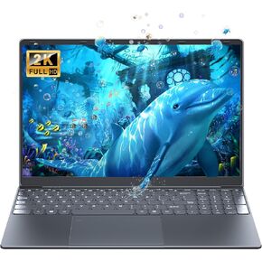 16" Blue Laptop Computer 16G RAM 1TB SSD 2.5K FHD(2560x1600) IPS Screen/N95 CPU/Win 11 Pro PC Buisness Notebook with Color Backlit KB/Face Recognition for Work Study (16G+1TB) in Kuwait