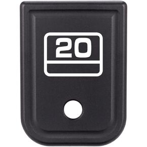 لوحة قاعدة مجلة الألومنيوم المؤكسد للأداء NDZ لموديلات Glock Gen 1-4 G20 G21 G29 G30 G40 G41 - تناسب 10 مم و.45 ACP - لوحة أرضية مُشكَّلة باستخدام الحاسب الآلي - صنع في الولايات المتحدة الأمريكية - اختر الطراز in Kuwait