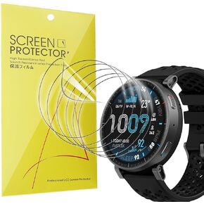 Lamshaw متوافق مع واقي شاشة Amazfit Active Max، [6 عبوات] طبقة شفافة من مادة TPU ذات تغطية كاملة متوافقة مع ساعة Amazfit Active Max الذكية 1.5 بوصة (6 عبوات) in Kuwait