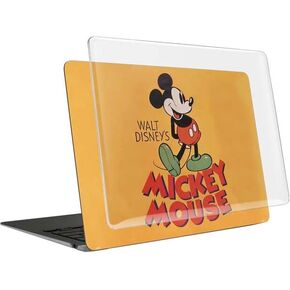 حقيبة كمبيوتر محمول Skinit بالإضافة إلى غلاف متوافق مع جهاز MacBook Air 15in (2023) - تصميم شخصيات ديزني ميكي ماوس والت ديزني الكلاسيكي المرخص رسميًا in Kuwait