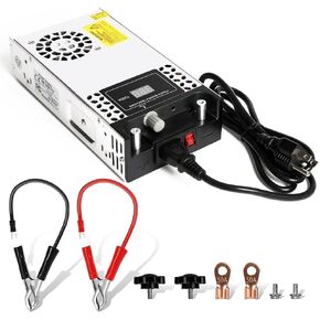 12V 50A 600W Bench Power Supply AC 110V/220V to DC 12V Switch Power Converter Non-Adjustable Voltage with Multiple Protection & Smart Cooling for LED Strip Industrial Equipment in Saudi Arabia