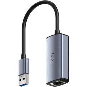 Cudy USB-A to 2.5 Gbps Ethernet Adapter, USB 3.0 Network Adapter, Aluminum RJ45 LAN Internet Adapter Driver Free, Compatible with Switch, MacBook,TV Box, XPS, Steam Dec, UE25A in Kuwait