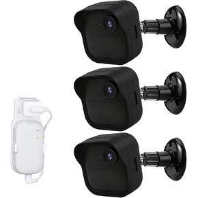 حامل كاميرا لـ Blink Outdoor 4/2K+، 3 عبوات 360 درجة قابلة للتعديل مع حامل كاميرا خارجي وميض، حافظة سيليكون مقاومة للطقس، ملحقات حامل تثبيت على الحائط لوحدة المزامنة (الكاميرا غير متضمنة) in Kuwait