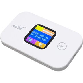 PUSOKEI 4G LTE Portable WiFi Hotspot, 300Mbps Mobile Hotspot Router with SIM Slot for Travel Home Work Coffee Shop, Connect Up to 10 Devices in Kuwait