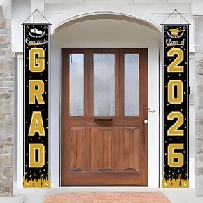 زينة عيد الميلاد في الهواء الطلق من OHOME - لافتة شرفة عيد الميلاد المجيد | زينة حفلات عيد الميلاد للأماكن الداخلية والخارجية - نافيداد خلفية معلقة لحفلات الإكليل من أجل جدار ساحة المنزل in Kuwait