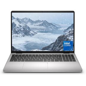 كمبيوتر محمول Dell مقاس 16 بوصة FHD+(1920 x 1200) شاشة لمس للأعمال، Intel Core 5 120U، ذاكرة الوصول العشوائي DDR5 سعة 16 جيجابايت، SSD 512 جيجابايت، لوحة مفاتيح بإضاءة خلفية كاملة الحجم، Wi-Fi 6، كاميرا، Windows 11 Pro in Kuwait