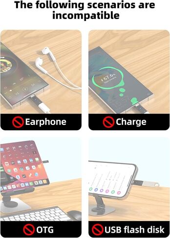 for Apple Pencil 1st Generation Lightning to USB C Adapter Bluetooth Charger Connector Pen for Ipad Pro 10th Gen for iPhone Accessories Cable Lighting Female Type C Male Dongle in Saudi Arabia