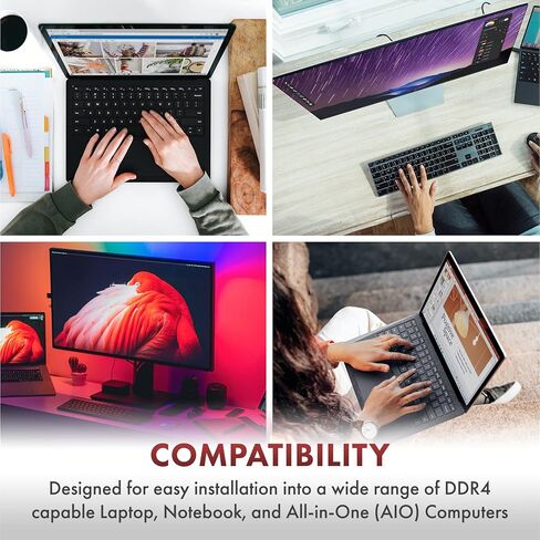 A-Tech ذاكرة وصول عشوائي 16 جيجابايت لجهاز Lenovo ThinkPad E15 Gen 3 (AMD)، E15 Gen 4 (Intel)، L14 Gen 2 (AMD)، L15 Gen 2 (AMD)، P14s Gen 1 (AMD)، P17 Gen 2، T15g Gen 2 | ترقية ذاكرة DDR4 3200 ميجا هرتز PC4-25600 SODIMM غير متوافقة مع نظام تصحيح الأخطاء ( in Kuwait