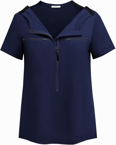 Deyeek Chemo Shirts for Port Access Women 2 Side Snap Short Sleeve Shoulder Surgery Rotator Cuff Dialysis Recovery Shirts in Saudi Arabia