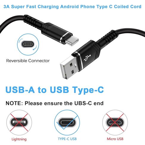 شاحن سيارة قابل للسحب ملفوف سلك USB C iPhone 17 كابل شاحن سيارة Carplay شحن سريع لهاتف iPhone 17 Pro 17 Pro Max Air 16e 16Plus 16 Pro Max 15,4+6FT Android Auto USB Cable for Samsung A17 S25FE in Saudi Arabia