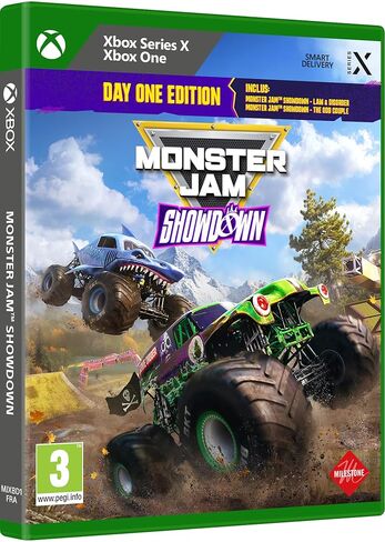 Monster Jam Showdown Game for Xbox Series X and Xbox One - Edition of the First D in Saudi Arabia