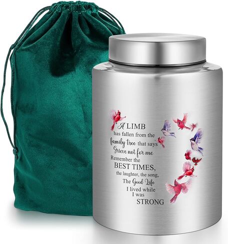 Abooxiu 10 Inches Cremation Urns for Human Ashes Keepsakes Urns Purple Butterfly Urn for Human Ashes Decorative Urns for Adult Male Memorial Stainless Steel Funeral Burial Um - Up to 200 lbs in Saudi Arabia