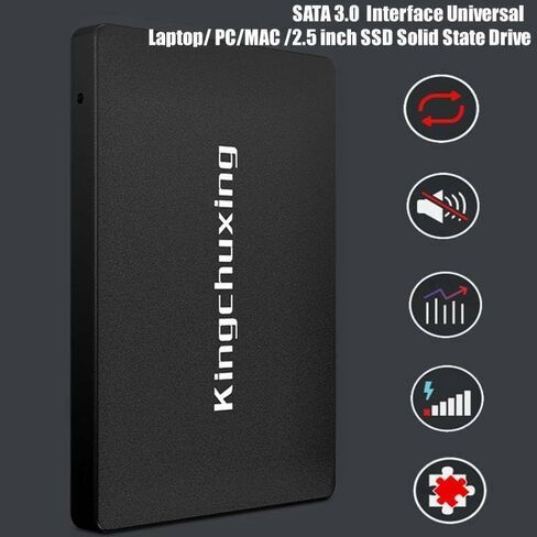SATA SSD 2 تيرابايت، محرك الحالة الداخلية SATA III 6 جيجابت/ثانية 2.5 بوصة Sata SSD، حتى 550 ميجابايت/ثانية، محرك أقراص SSD داخلي، محرك أقراص ثابتة ذو حالة صلبة، ترقية أجهزة الكمبيوتر المحمول وأجهزة الكمبيوتر المكتبية (2000، جيجابايت) in Kuwait