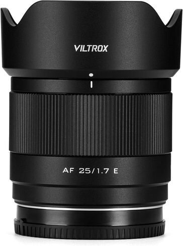 VILTROX 25mm F1.7 E,AF 25/1.7 Air E Mount Lens for Sony,Autofocus APS-C Wide Angle Lens for Sony A7CII A7CR ZVE1 A7RⅤ a7RⅣ a7Ⅳ a7RⅢ A6700 FX30 ZV-E10 a6600 in Saudi Arabia