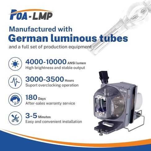 BL-FP240E مصباح ل اوبتوما UHD65 UHD60 UHD40 UHD50 UHD51 UHD51A UHD51ALV UHD300X UHD350X UHD380X UHD550X HD152X HD29H HD27HDR HD39DARBEE EH330UST EH340UST W330UST W340UST GT5600 SP.78V01GC01 BL-FU220E in Kuwait