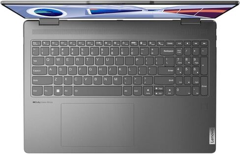 Lenovo Yoga 7 2-in-1 Laptop, Intel 12-Core i7-1360P, 16" WQXGA IPS Touchscreen, Iris Xe Graphics, 16GB LPDDR5 2TB SSD, Backlit Keyboard, Fingerprint, Thunderbolt 4, WiFi 6E, Win10 Pro in Saudi Arabia