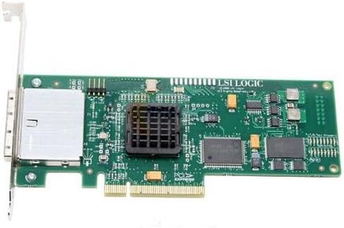 LSI LSI00138 LSI Logic SAS3801E 8 منافذ 3 جيجابت/ثانية SAS PCI-E in Saudi Arabia