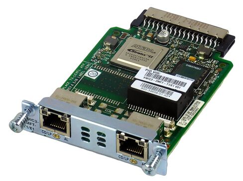 Cisco VWIC3-2MFT-T1/E1 2-Port / WAN Interface Card (Renewed) in Saudi Arabia