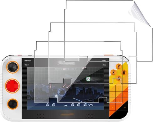 【3 عبوات】 واقي شاشة هيدروجيل My Arcade Atari Gamesstation Go، مضاد للخدش، PU [Clear HD] طبقة حماية ناعمة ذاتية المعالجة in Saudi Arabia