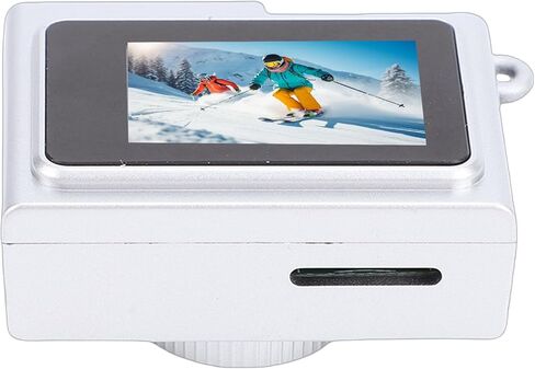 Small Retro Camera 1080P 8.6MP HD Video Portable for School Travel (Silver) in Saudi Arabia