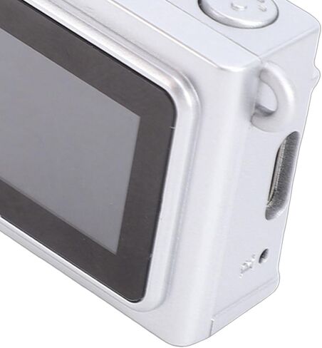 Small Retro Camera 1080P 8.6MP HD Video Portable for School Travel (Silver) in Saudi Arabia