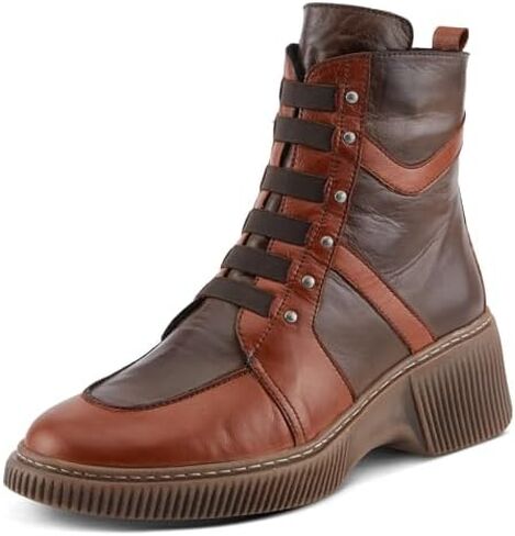 Spring Step Women's ADDITA Booties with Elastic Laces, Rivet Detail, and Comfortable Fit in Saudi Arabia