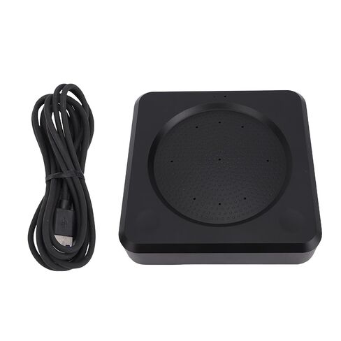 ميكروفون مؤتمر USB PUSOKEI، مصفوفة 6 ميكروفونات مع نطاق التقاط 10 أمتار، ميكروفون كمبيوتر متعدد الاتجاهات 360 درجة، إلغاء الضوضاء لمكالمات الفيديو، الفصل عبر الإنترنت، المكتب in Saudi Arabia